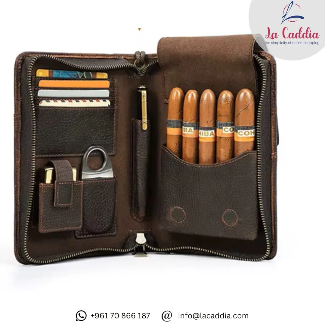 Leather Cigar Case