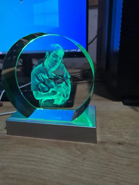 3D Crystal Engraving